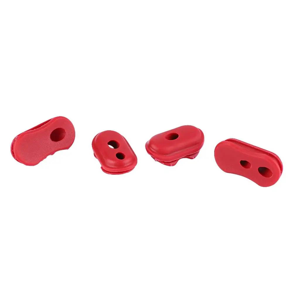 4pcs Rubber Charge Port Cover Cap Plug For Xiaomi M365 1S Pro Pro2 Scooter Sleeve Part