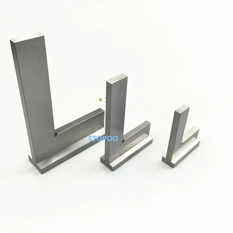 90 Degree Flat Edge Square Carpenter Square Bladed Try Square Angle Square L-shaped Carpenter's Ruler Marking Gauge Carpenter
