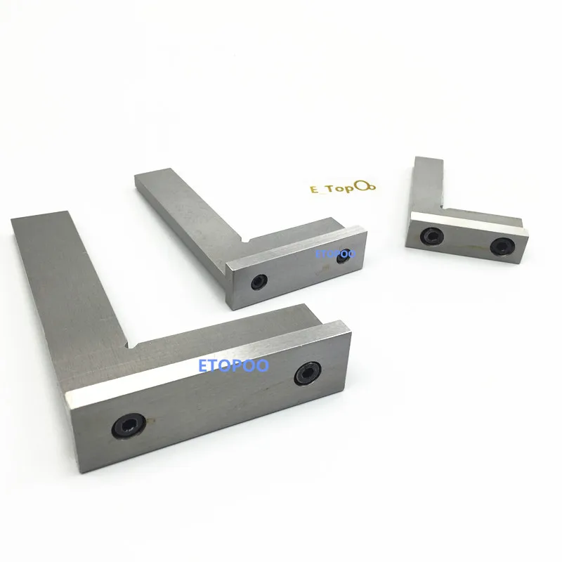 90 Degree Flat Edge Square Carpenter Square Bladed Try Square Angle Square L-shaped Carpenter's Ruler Marking Gauge Carpenter