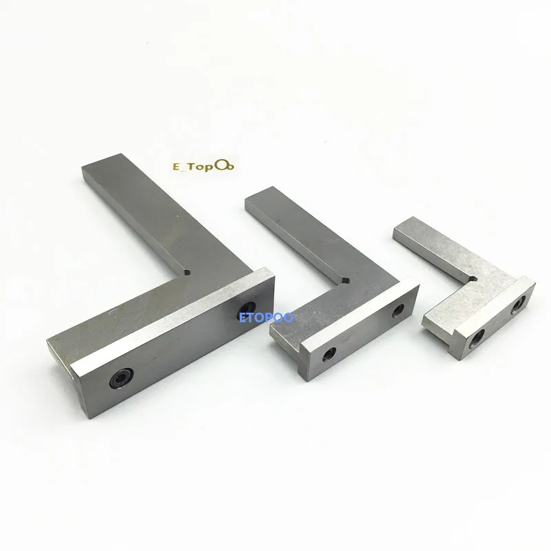 90 Degree Flat Edge Square Carpenter Square Bladed Try Square Angle Square L-shaped Carpenter's Ruler Marking Gauge Carpenter