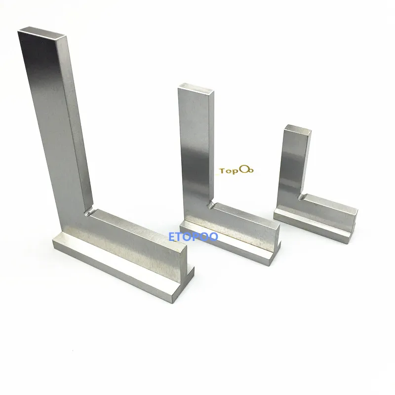 90 Degree Flat Edge Square Carpenter Square Bladed Try Square Angle Square L-shaped Carpenter's Ruler Marking Gauge Carpenter