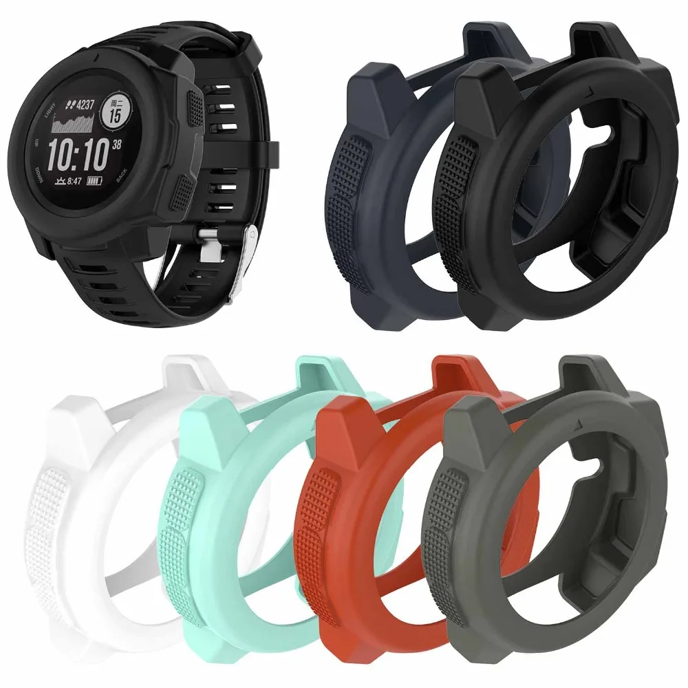 22mm Silicone Watch Strap Bracelet Watch Band For Garmin Instinct Smart Watch Sport Replacement Wirstband men's watches women's