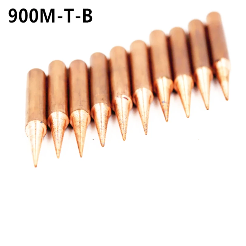 SZBFT 15kinds Diamagnetic 900m t copper soldering iron tip Lead-free Solder tip 907.913.951,898D,852D+ Soldering Station