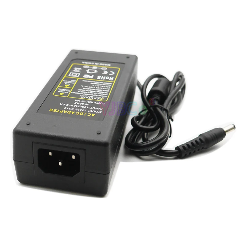 Wholesale Led Power Adapter DC 5V 10A LED Power Supply AC100-240V input led power driver plug For led strip lamps tape lighting