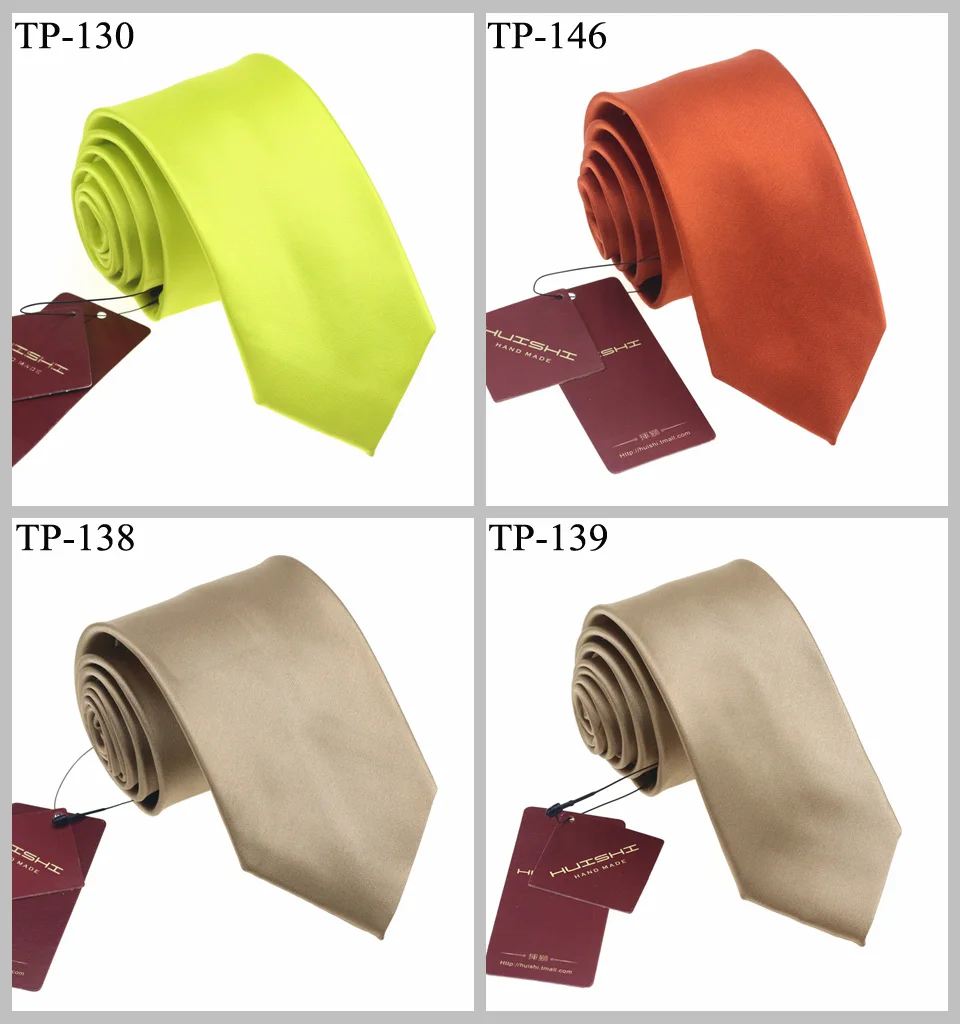 Wholesale Suit White Necktie Men Waterproof Polyester Material Wedding Gift Tie Male Solid Color Formal Neck Tie Accessories