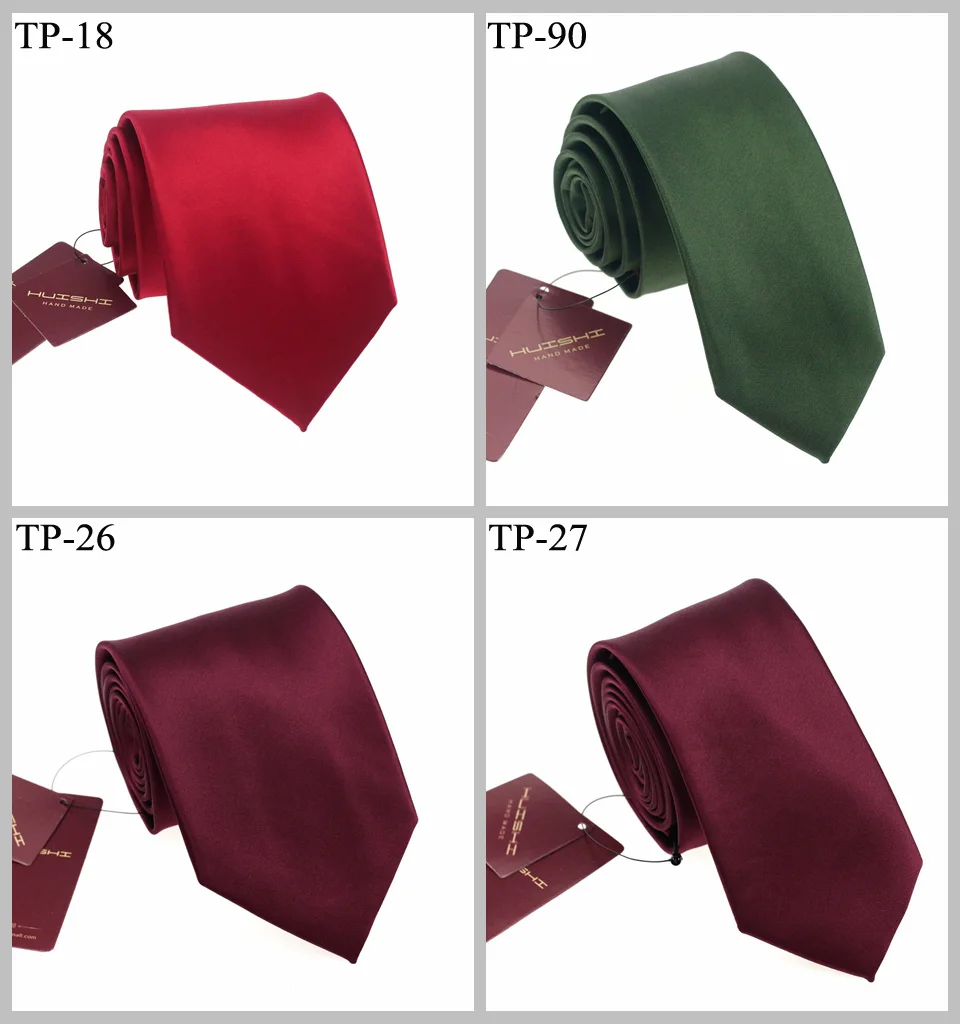 Wholesale Suit White Necktie Men Waterproof Polyester Material Wedding Gift Tie Male Solid Color Formal Neck Tie Accessories