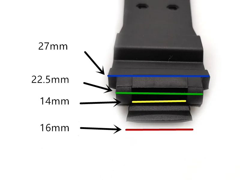 for Casio G-Shock GA-1000 GA 1100 GW-4000 GW-A1100 G-1400 Diving Sport Watch Bracelet Waterproof PU Strap Silicone Watchbelt