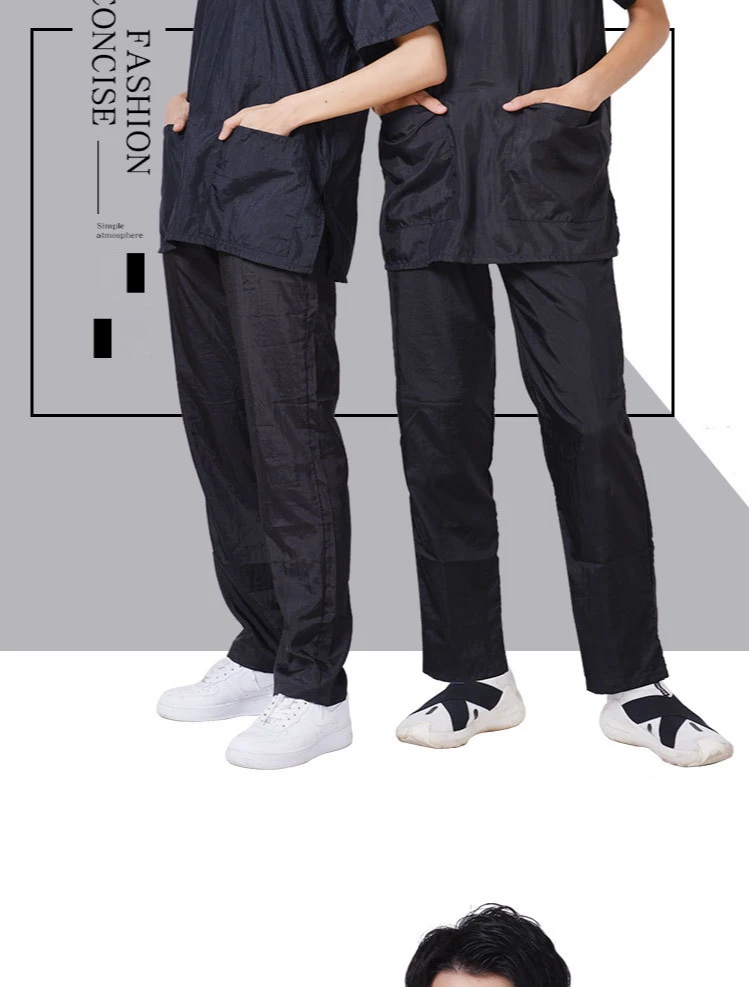 Waterproof Work Clothe Pet Groomer Uniforms Pet Dog Grooming Clothing Non Stick Hair Pet Shop Smock Pet Cleaning Care Workwear