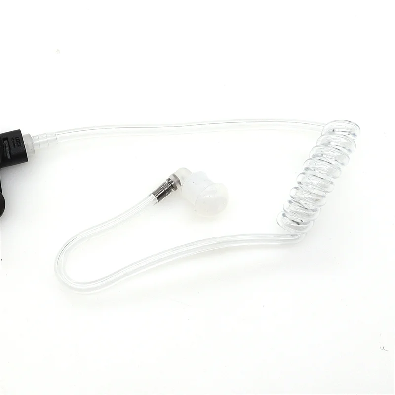 Covert Acoustic Tube Earpiece Headset Mic for Motorola EP450 DEP450 CP1300