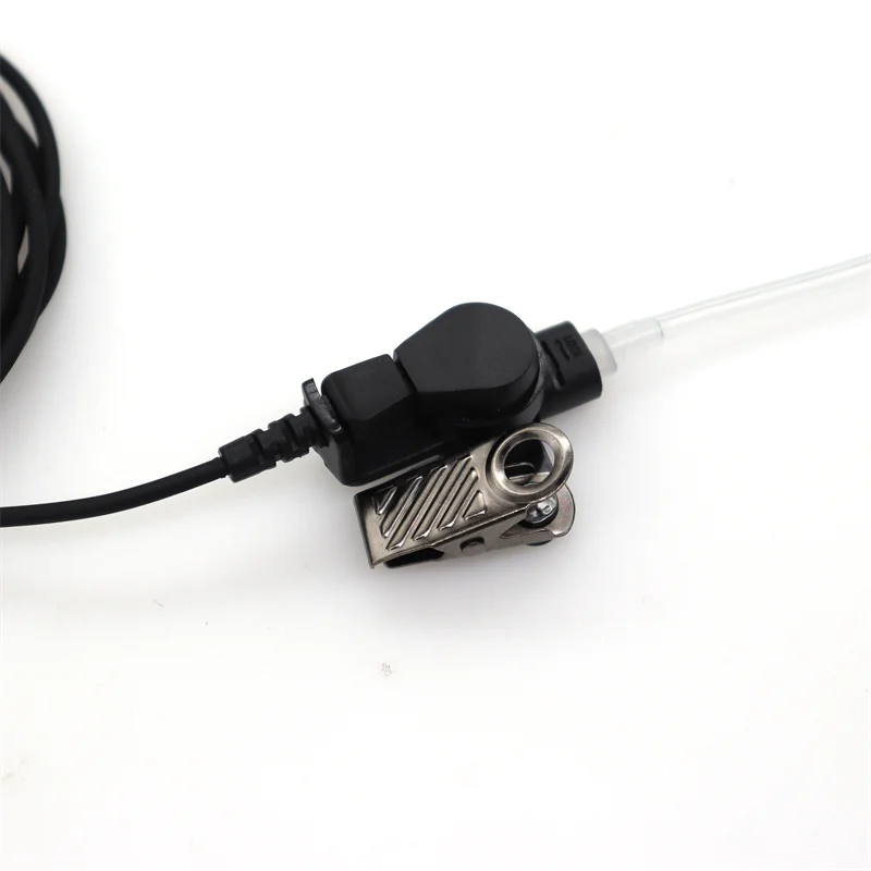 Covert Acoustic Tube Earpiece Headset Mic for Motorola EP450 DEP450 CP1300