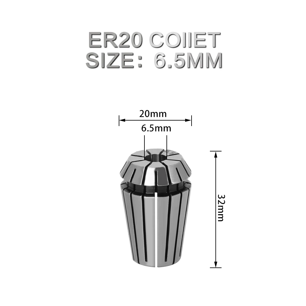 1/4" 8mm 1/2" Shank ER Router Bit Extension Rod Collet Engraving Machine Extension Milling Cutter for Wood