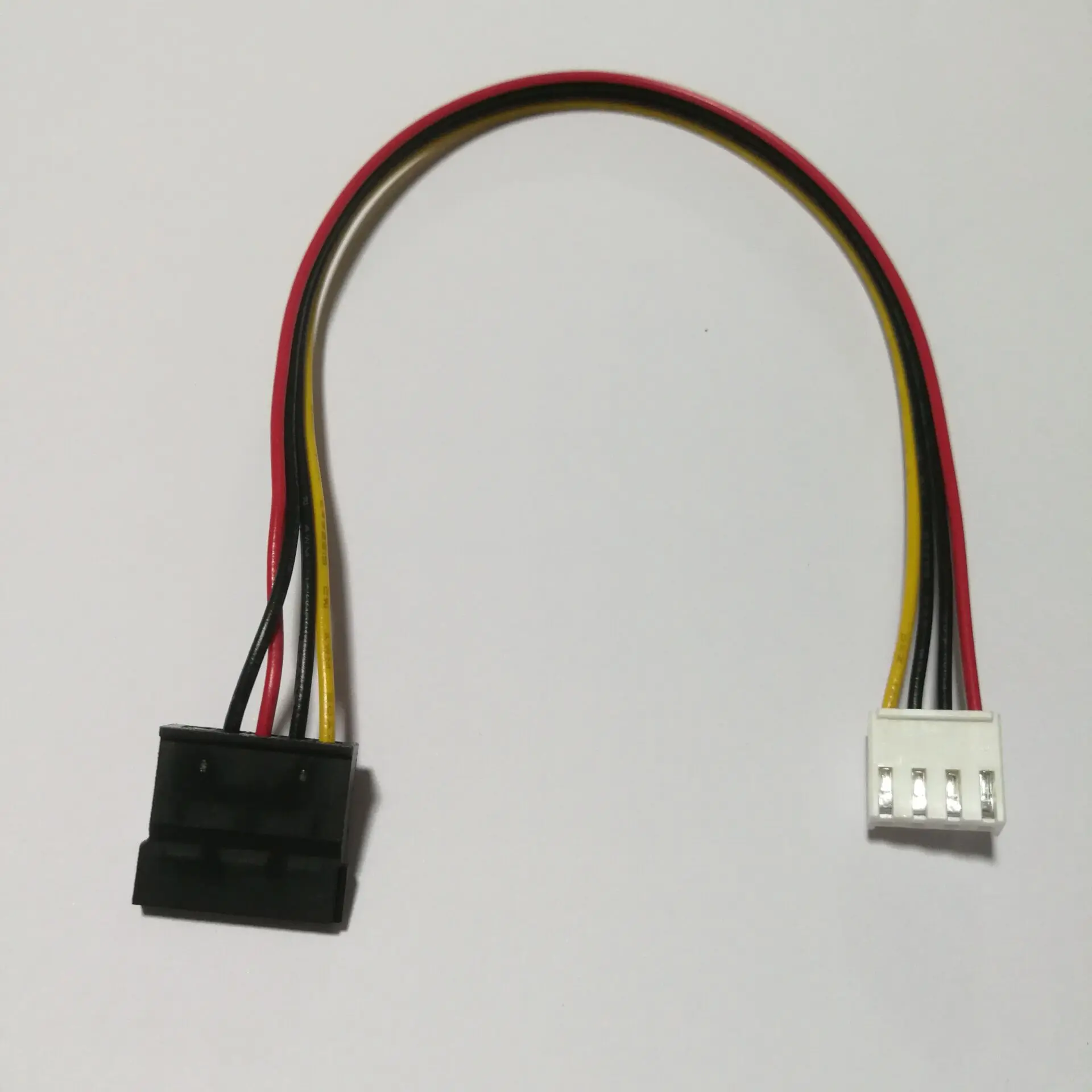4Pin To SATA Power Cable For Hikvision DAHUA Mini VCR IP Camera CCTV Hard Disk 30CM