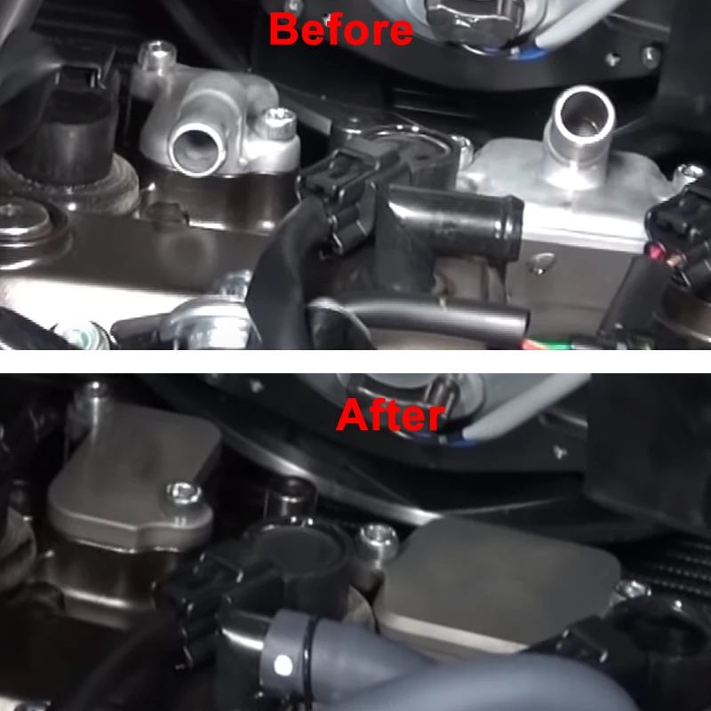 Smog Block Off Plates Cover Fit For Yamaha YZF R1 YZF R1M R1S YZF R6 YZF R6S FZ1 / FZ1 Fazer FZ6R/ FZ6 Fazer 600 FZ8 FZ10 MT-10