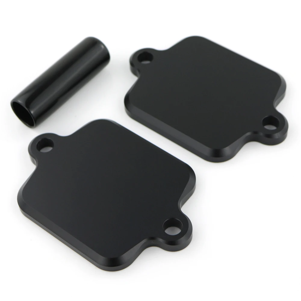 Smog Block Off Plates Cover Fit For Yamaha YZF R1 YZF R1M R1S YZF R6 YZF R6S FZ1 / FZ1 Fazer FZ6R/ FZ6 Fazer 600 FZ8 FZ10 MT-10