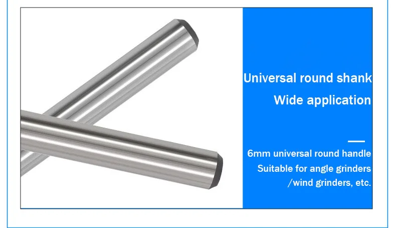 6-16MM Tungsten Steel Grinding Head Carbide Rotary File D Type Spherical Single And Double Slot Cutter End Milling Cutter