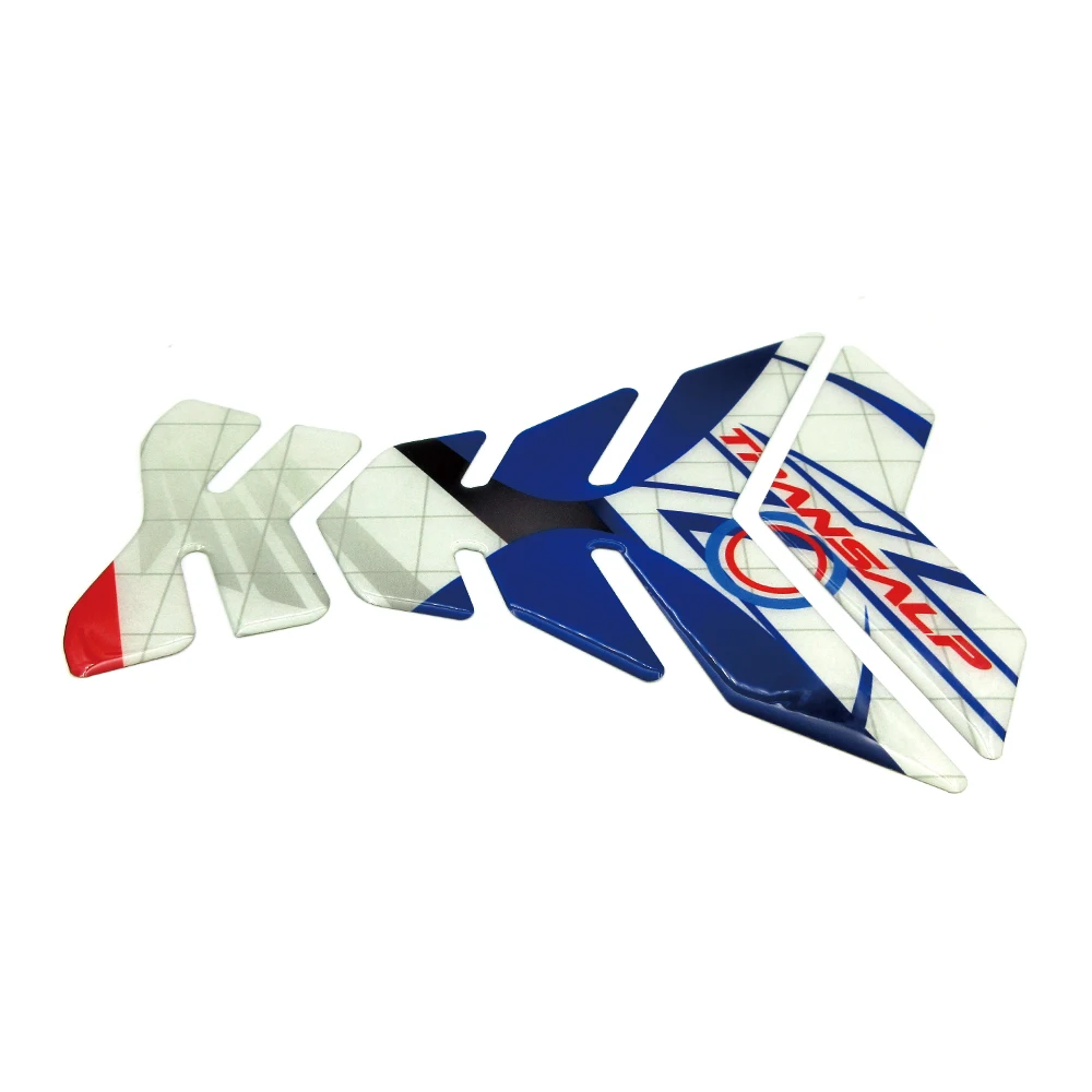 Motorcycle Brazing Gel Fuel Oil Tank Pad Fish Bone Protector Racing Sticker Tank Cap Cover For Honda TRANSALP High Quality Decal