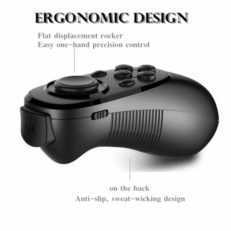 Original G10 IMAX Giant Screen VR Glasses 3D Virtual Reality Box Google Cardboard Helmet for 4.7-7" Smartphone,Matching Joystick