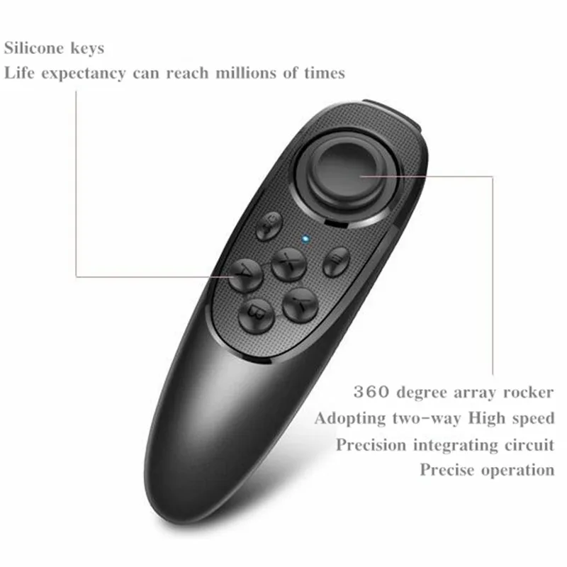 Original G10 IMAX Giant Screen VR Glasses 3D Virtual Reality Box Google Cardboard Helmet for 4.7-7" Smartphone,Matching Joystick