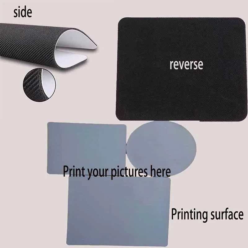 MRGLZY Mouse Pad Diy By Yoursel Desktops Mouse Mats Office Accessories Desk Mat Desk Gadgets Mouse Carpet Computer Mat Gamer Rug