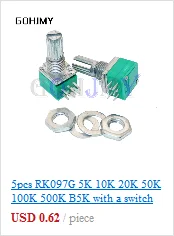 10PCS 3296W potentiometer precision adjustable resistance multi-turn trimming 1K 2K 5K 10K 100K 103 100R Trimmer Potentiometer