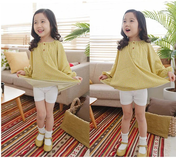 Sale Casual Solid Color Girls Summer Short Children Modal Cotton Leggings Girl Skinny Safety Pants for Kids Clothing 8~12 Year