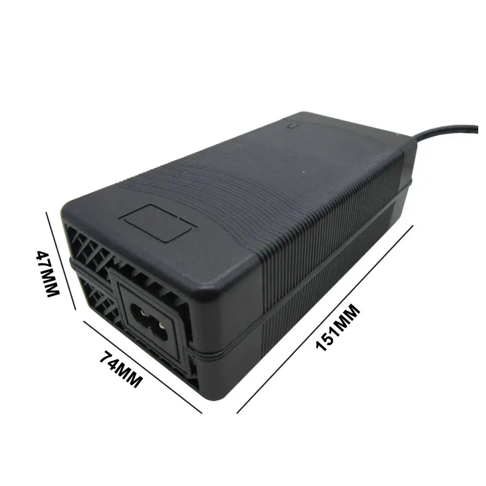 67.2V 3A 5A Li-ion Fast Charger 16S 60V 3A Lithium 20AH 30AH Battery Chargers 3PIN IEC C13 Connector