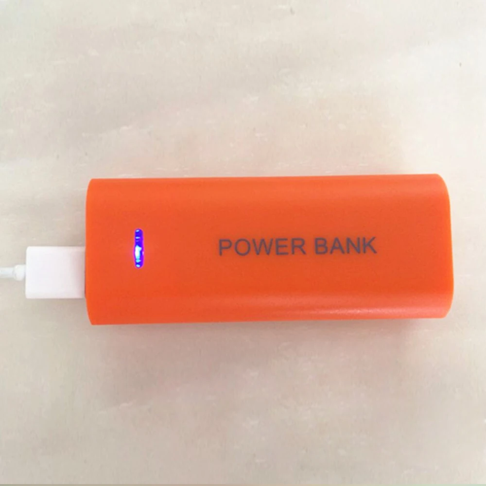 Power Bank Case 2-cell 18650 Battery Box for Smart Phone Charge 5V 1A For 18650 Battery With Indicator Light