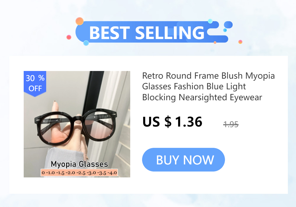 Diamond Cutting Rimless Ladies Myopia Glasses Anti Blue Light Minus Eyeglasses Finished Prescription Near Sight Eyewear Diopter