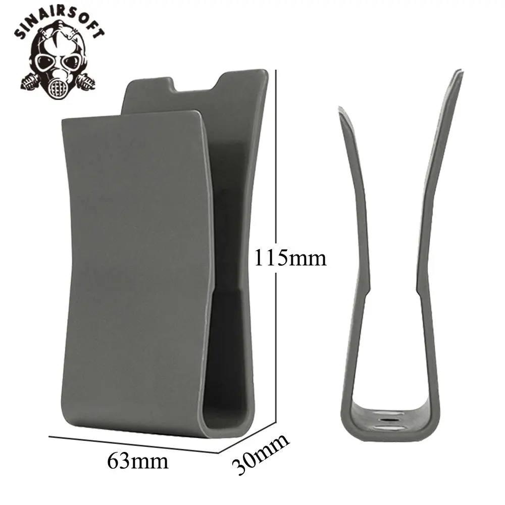 SINAIRSOFT Hunting Tactical Nylon Magazine Pouch Accessories Insert M4 5.56 AK 7.62 MAG With Hook Equipment Gear Bandolier