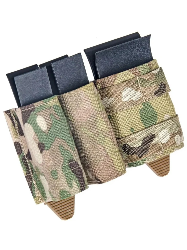 SINAIRSOFT Hunting Tactical Nylon Magazine Pouch Accessories Insert M4 5.56 AK 7.62 MAG With Hook Equipment Gear Bandolier
