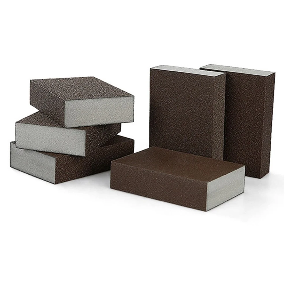 Sanding Sponge Blocks Grit 60 80 100 120 180 240 320 Wall Grinding Sponge Sand Block Sandpaper Model Paint Polished Sand Brick