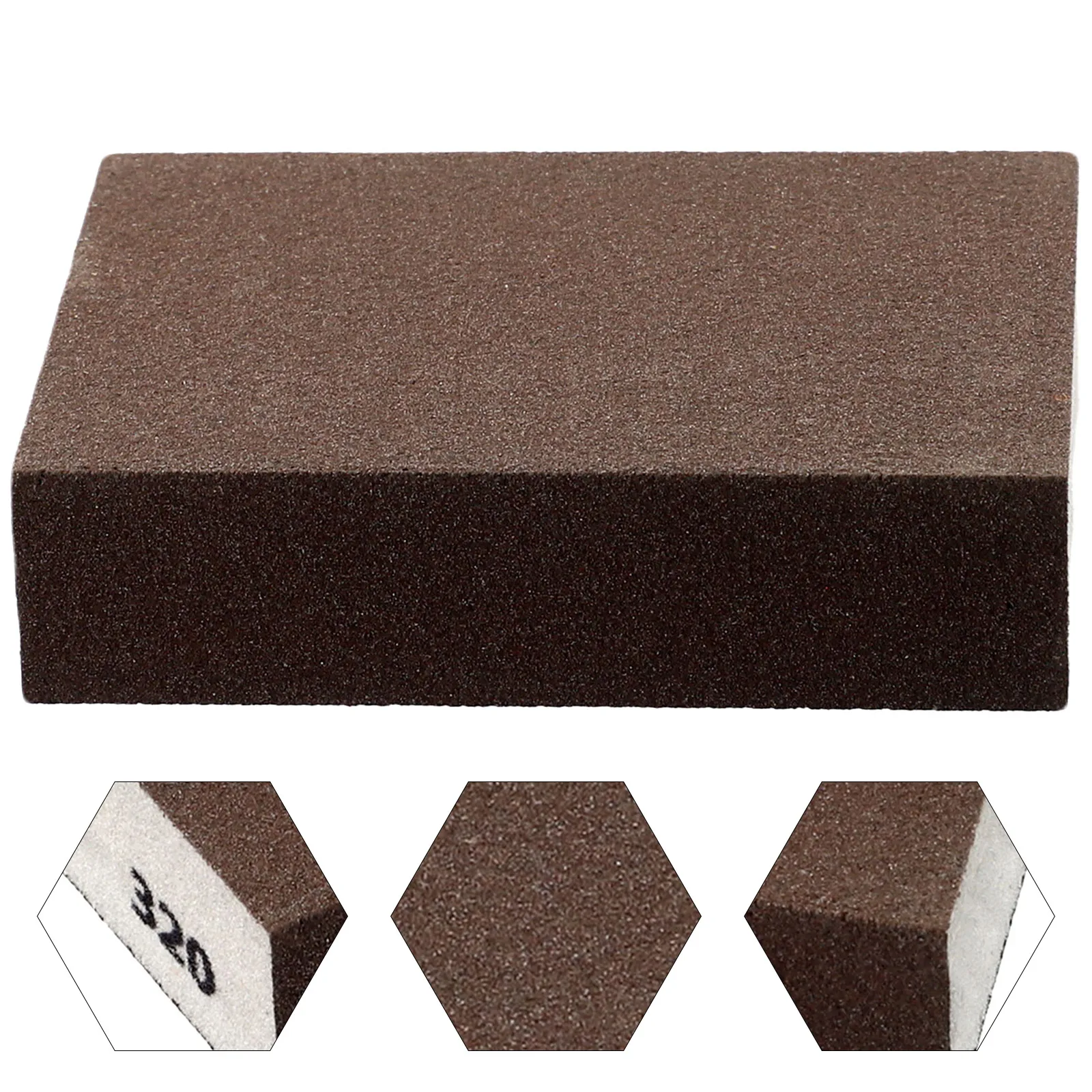 Sanding Sponge Blocks Grit 60 80 100 120 180 240 320 Wall Grinding Sponge Sand Block Sandpaper Model Paint Polished Sand Brick
