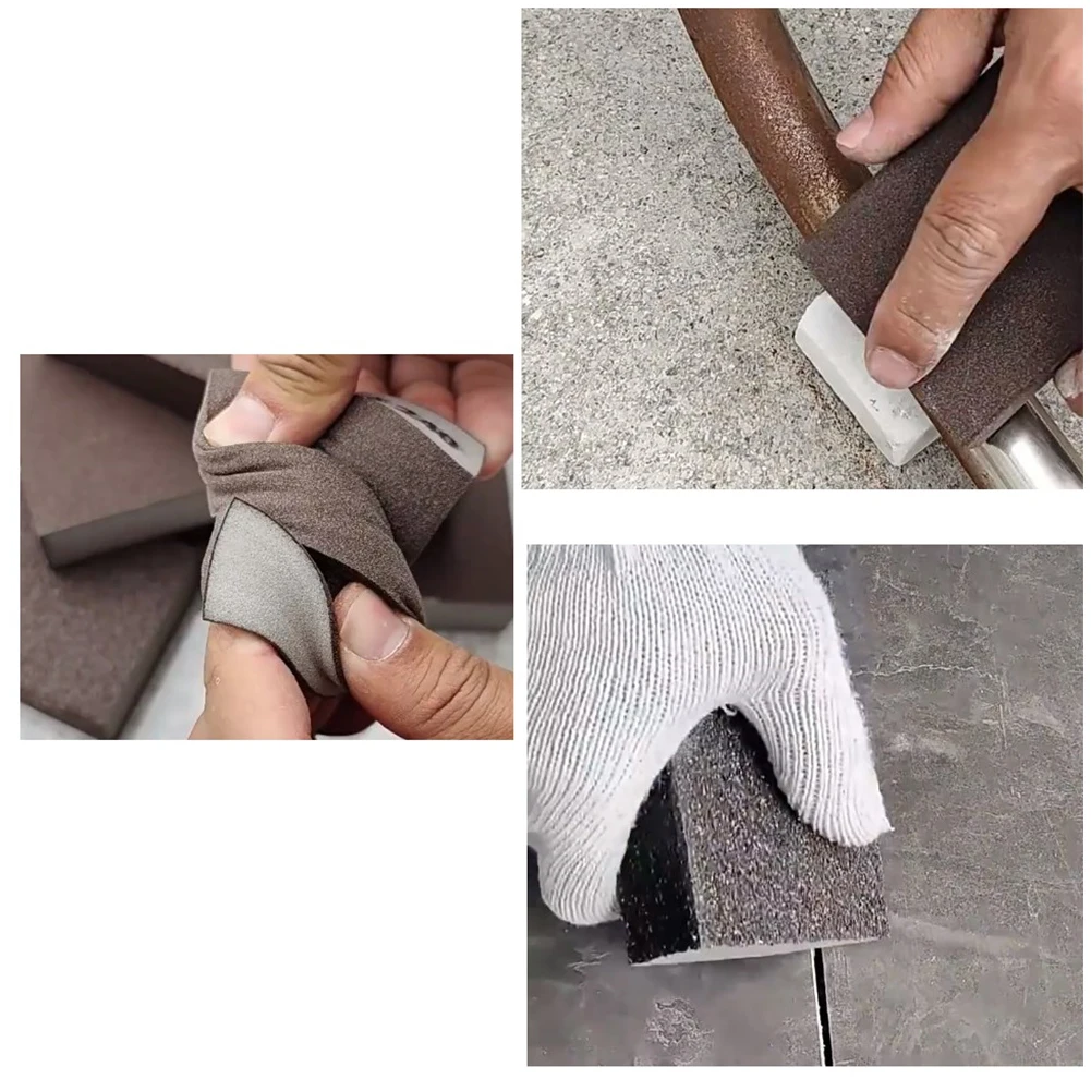 Sanding Sponge Blocks Grit 60 80 100 120 180 240 320 Wall Grinding Sponge Sand Block Sandpaper Model Paint Polished Sand Brick