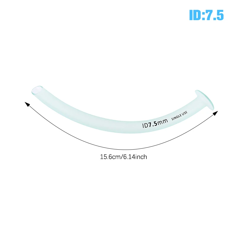 1 Pcs Professional Nasopharyngeal Respiratory Emergency Aid Airway Tube Gas Guide Tube For Patients For Emergency First Aid