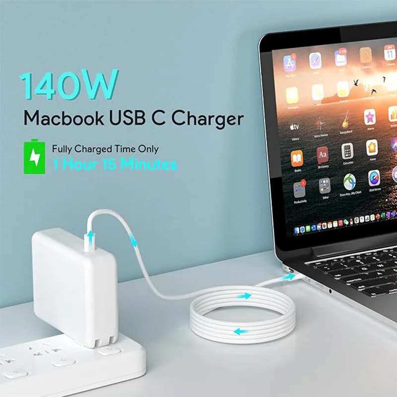 PD 30W 60W 87W 96W USB C Charger Power Adapter for MacBook Pro 16, 15, 13 inch, New Air 13 inch 2020/2019/2018,Works with Type C