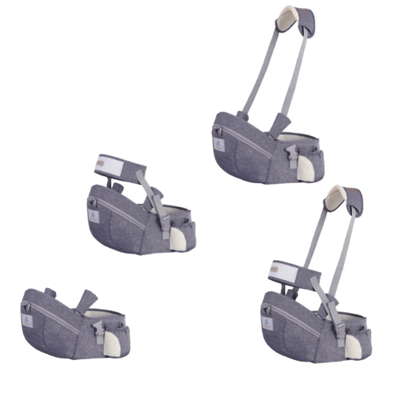 Ergonomic Baby Carrier Portable Infant Kid Hip Seat Waist Stool Sling Front Facing Kangaroo Baby Wrap Carrier For Baby Gear