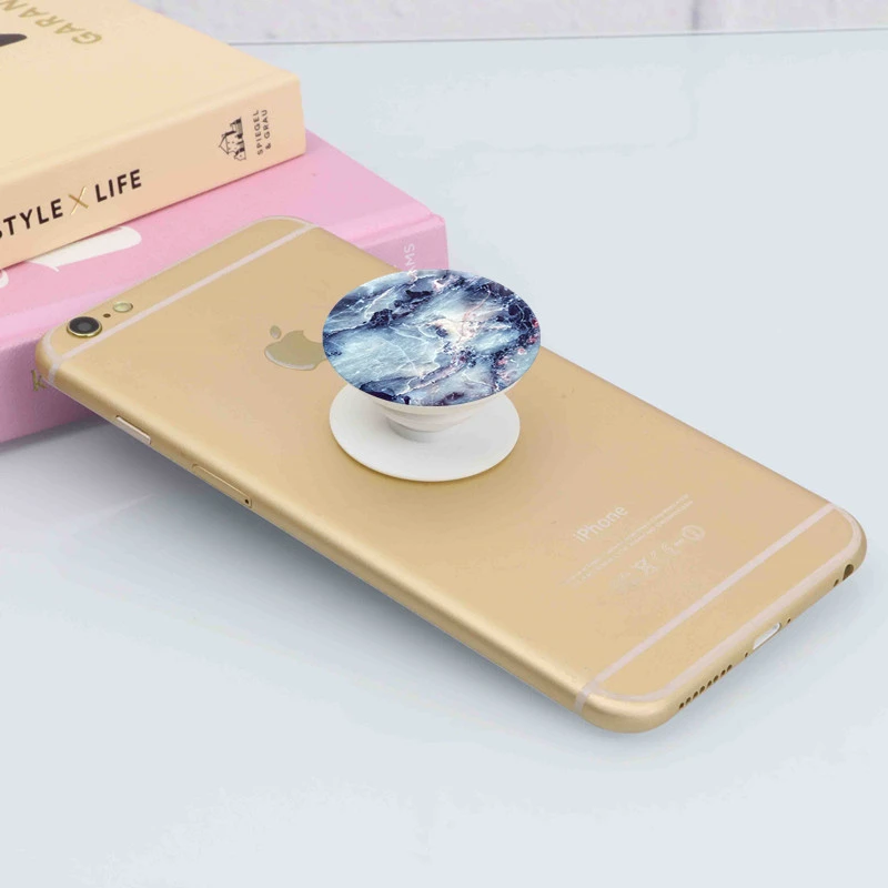 Cartoon Cute Folding Expandable Mobile Phone Grip Holder Socket Pocket Support for IPones Finger Ring Griptok Expanding Stand