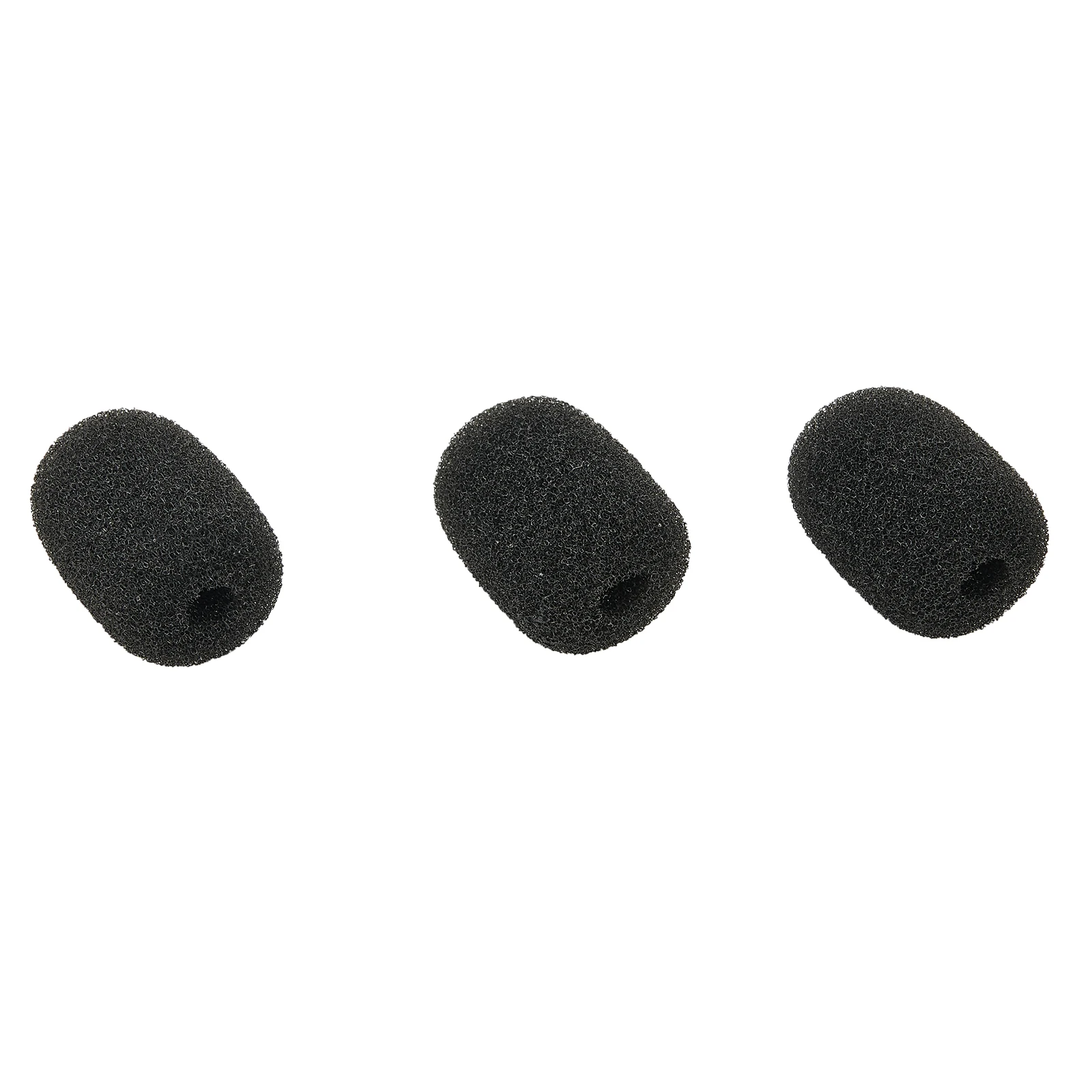 10pcs 6mm Mini Headset Microphone Cover Sponge Foam Windscreen Replacement Lavalier Gooseneck Conference Mic Cover