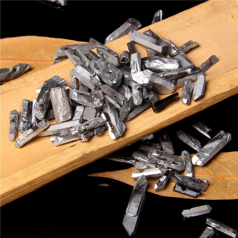 10/20/30pcs Purple Natural Quartz Crystal Point Beads Top Drilled Graduated Stick Point Loose Bead for DIY Jewelry Making Supply
