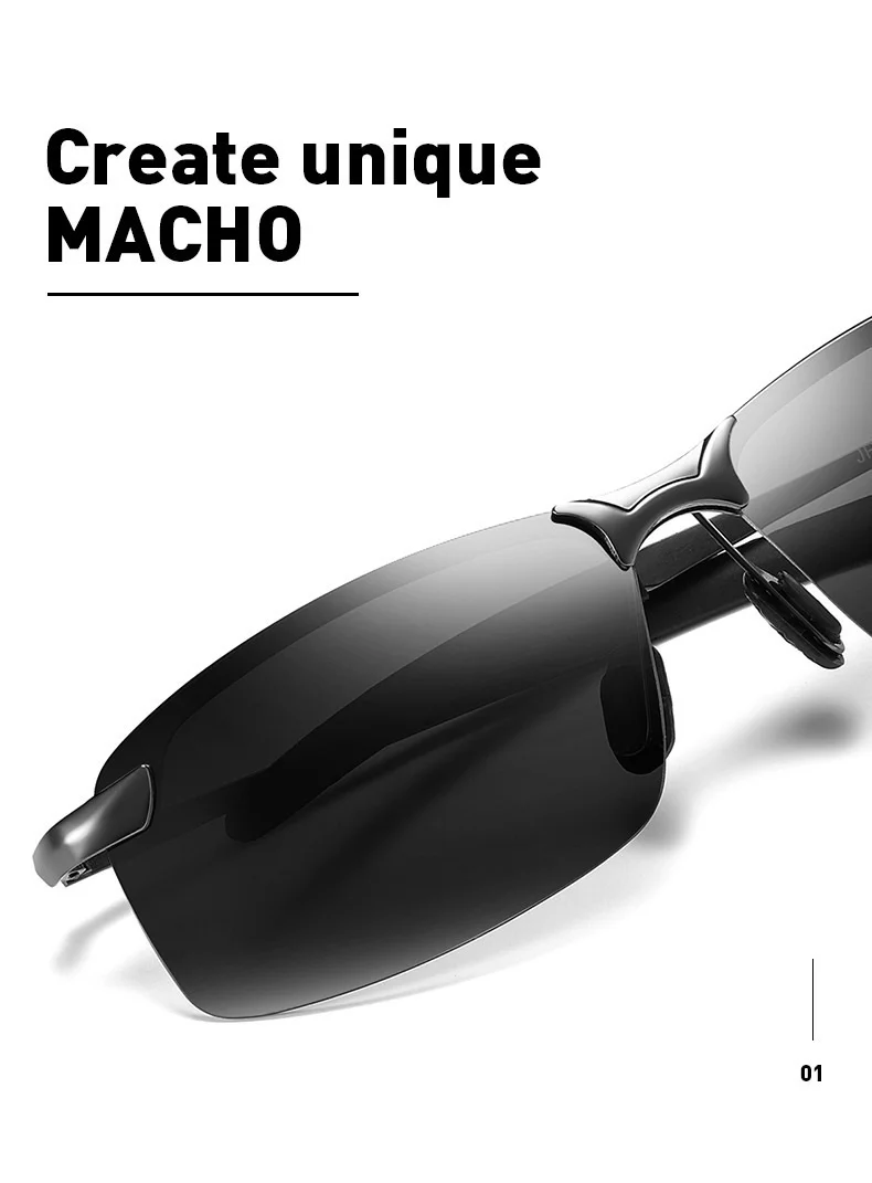 Classic Luxury Men's Sunglasses For Men Women Driving Fishing Hiking Sun Glasses Male Vintage Glasses Man Shades