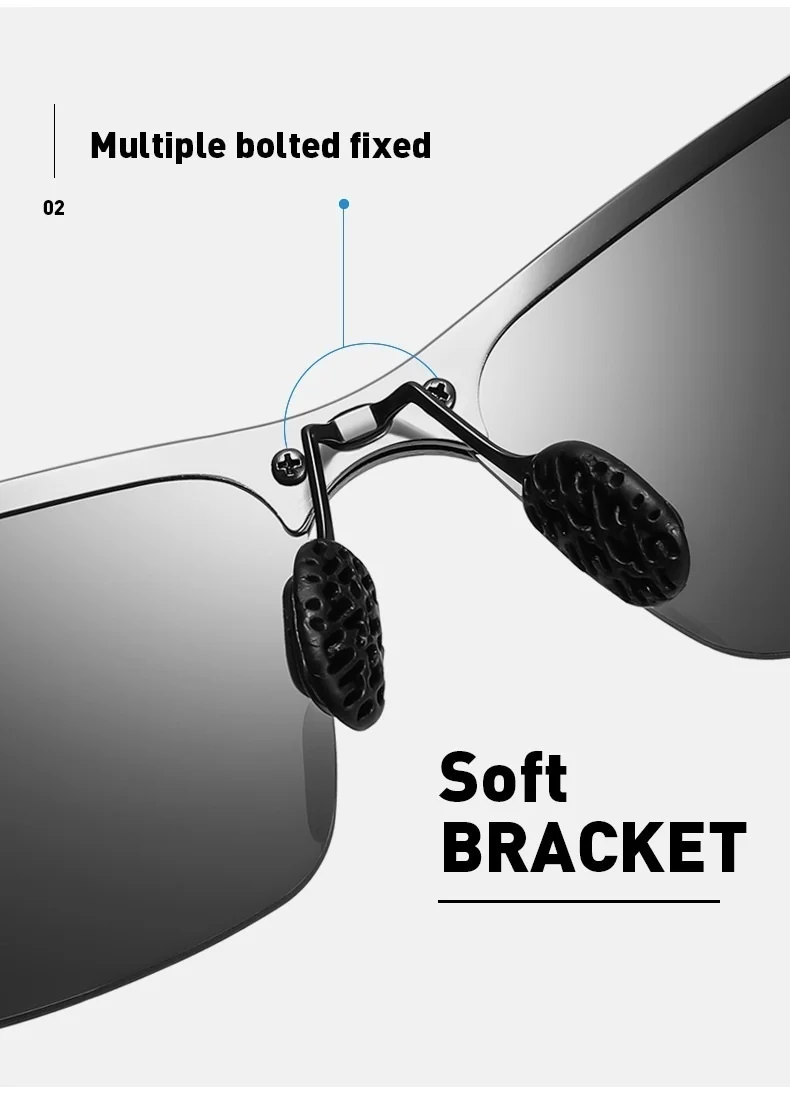 Classic Luxury Men's Sunglasses For Men Women Driving Fishing Hiking Sun Glasses Male Vintage Glasses Man Shades