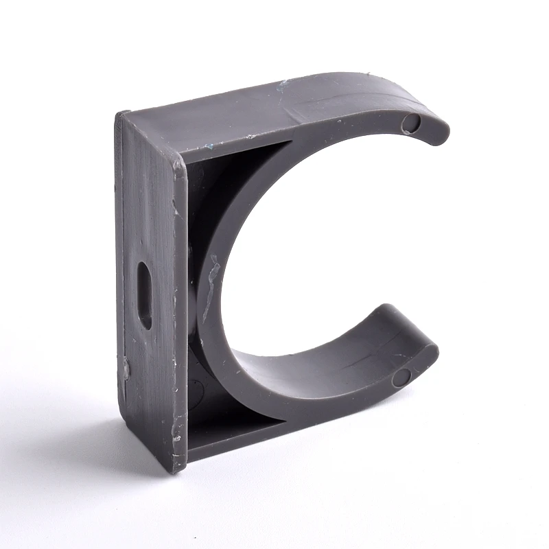 2~20pcs Inner Dia 20~40mm PVC Pipe Clamp Connector Garden Irrigation Aquarium Fish Tank Watering Adapter Fittings Fixing Joint