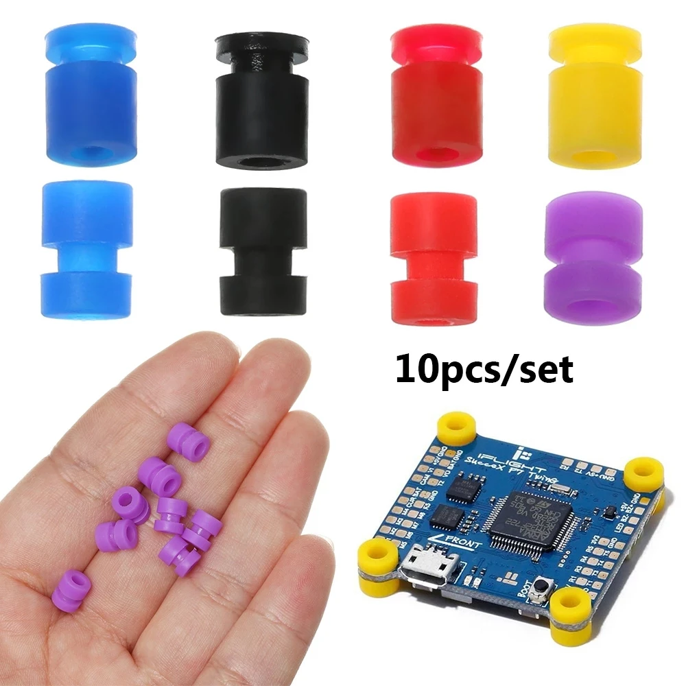 10PCS M2 M3 Rubber Shock Absorber ball Shock Damping Ball Anti-vibration Ball for RC FPV Drone F3 F4 F7 Flight Control Part