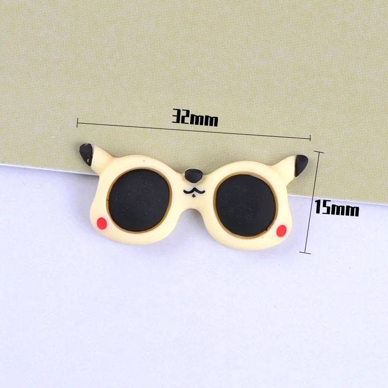 10 Pieces Plastic Pet Hair Clips Sunglasses Shape Hairpin For Small Dog 10 Colors Cute Heart Shape Dog Grooming Hair Accessories