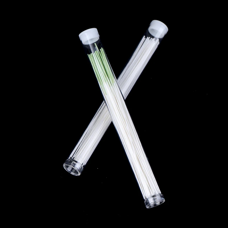 60Pcs Pierced Ear Cleaning Set Herb Solution Paper Floss Ear Hole Aftercare Tools Kit Disposable Earrings Hole Cleaner