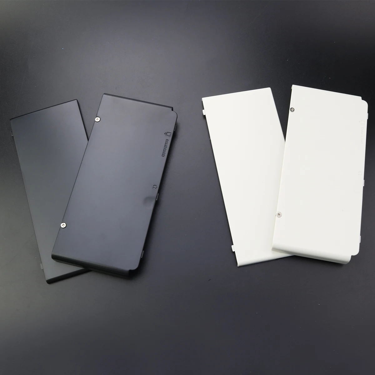1pc For New 3DS Top Bottom Faceplate Cover Plates Upper Back Battery Housing Shell Case Black White Housing Case