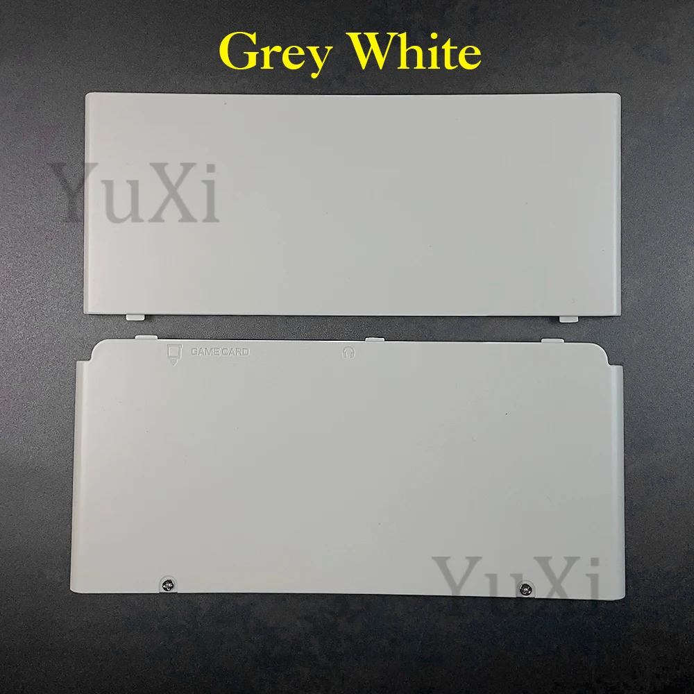 1pc For New 3DS Top Bottom Faceplate Cover Plates Upper Back Battery Housing Shell Case Black White Housing Case