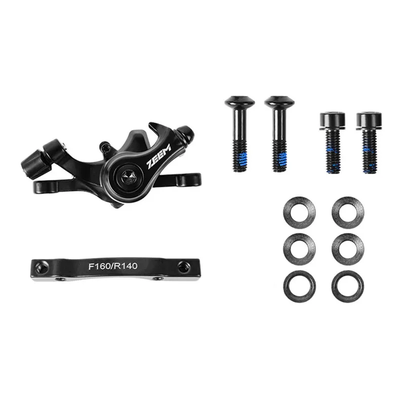 ZEEM Bicycle Disc Brake Aluminum Alloy Mechanical Wire Pull Disc Brake Caliper MTB Bike Accessories Riding Equipment
