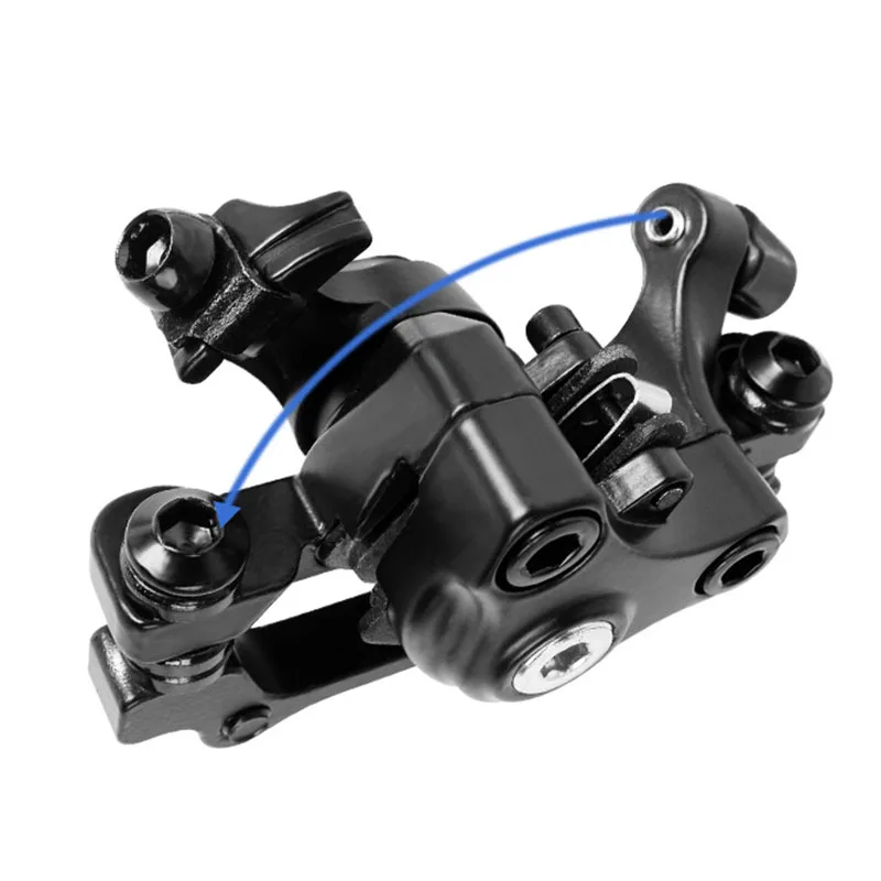 ZEEM Bicycle Disc Brake Aluminum Alloy Mechanical Wire Pull Disc Brake Caliper MTB Bike Accessories Riding Equipment