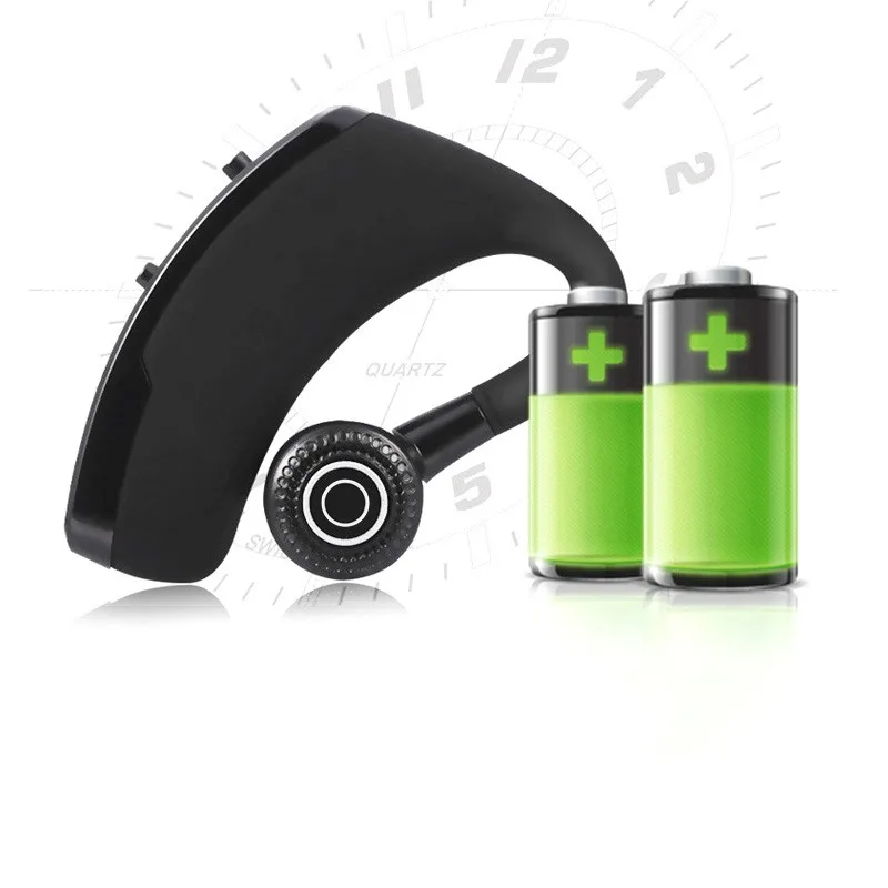 Single Digital Display Wireless Bluetooth Headset General Business Noise Reduction 5.0 Bluetooth Headset with Microphone Headset